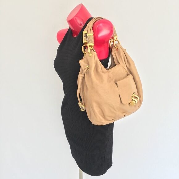 MICHAEL KORS Python Accent Handbag - Picture 8 of 8